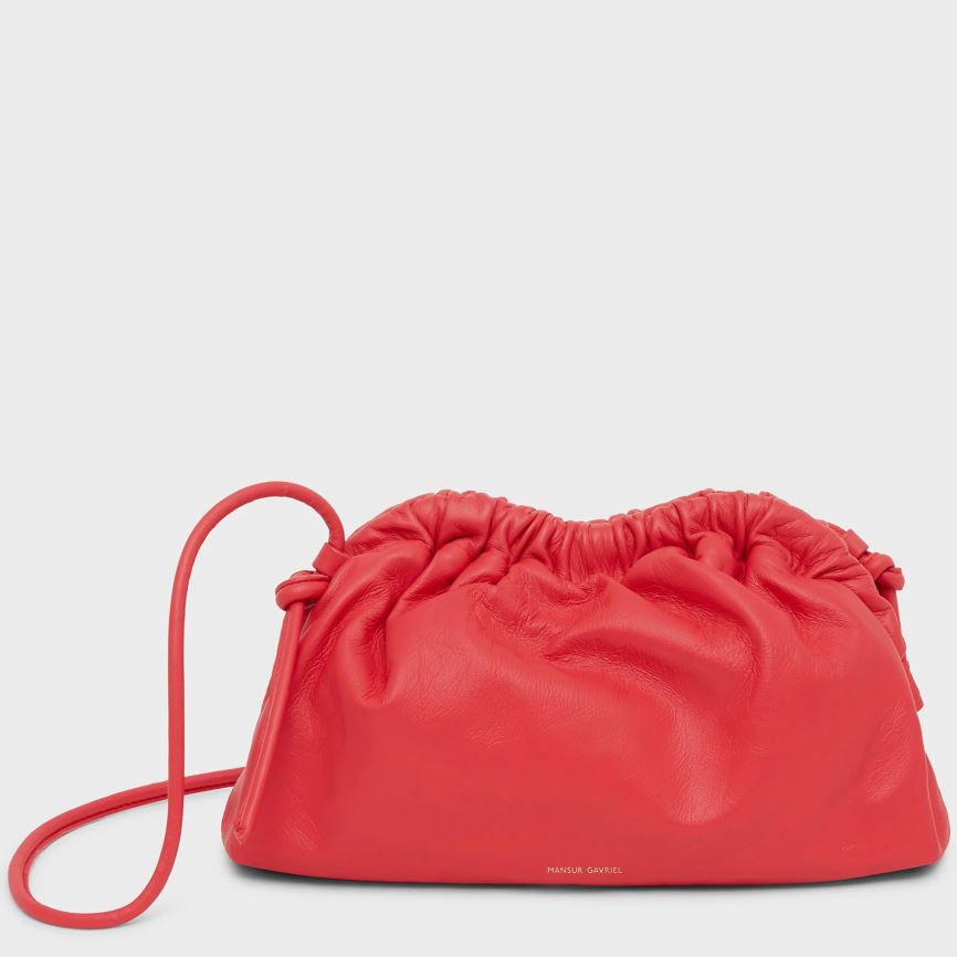 Women\'s Mansur Gavriel Mini Cloud Clutch Bags Pink | AU 6829AH